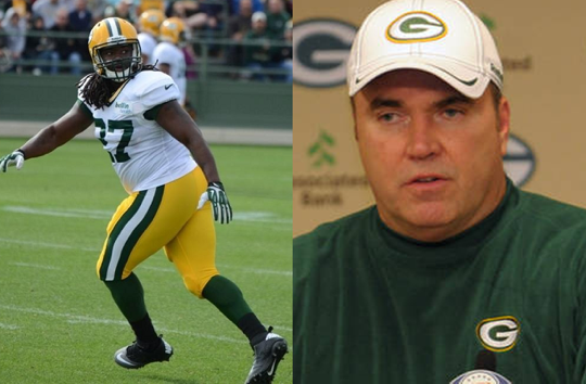Mike McCarthy Talks Weight Control With Eddie Lacy