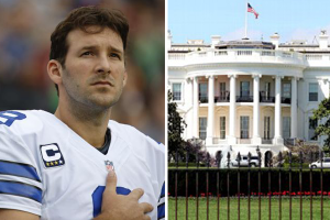 Tony Romo Jumps Fence At White House, Demands To Meet President